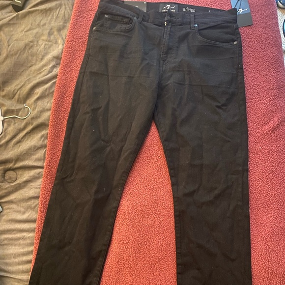 Never before worn 7 for All Mankind “Adrien” jeans. Slim “tapered”.
